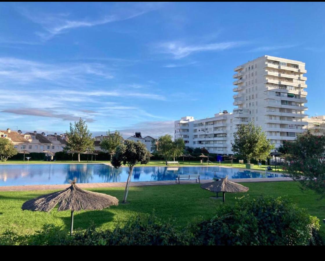 Frente Al Mar, Preciosas Vistas, Piscinas , Valdelagrana El Puerto de Santa Maria Exterior foto