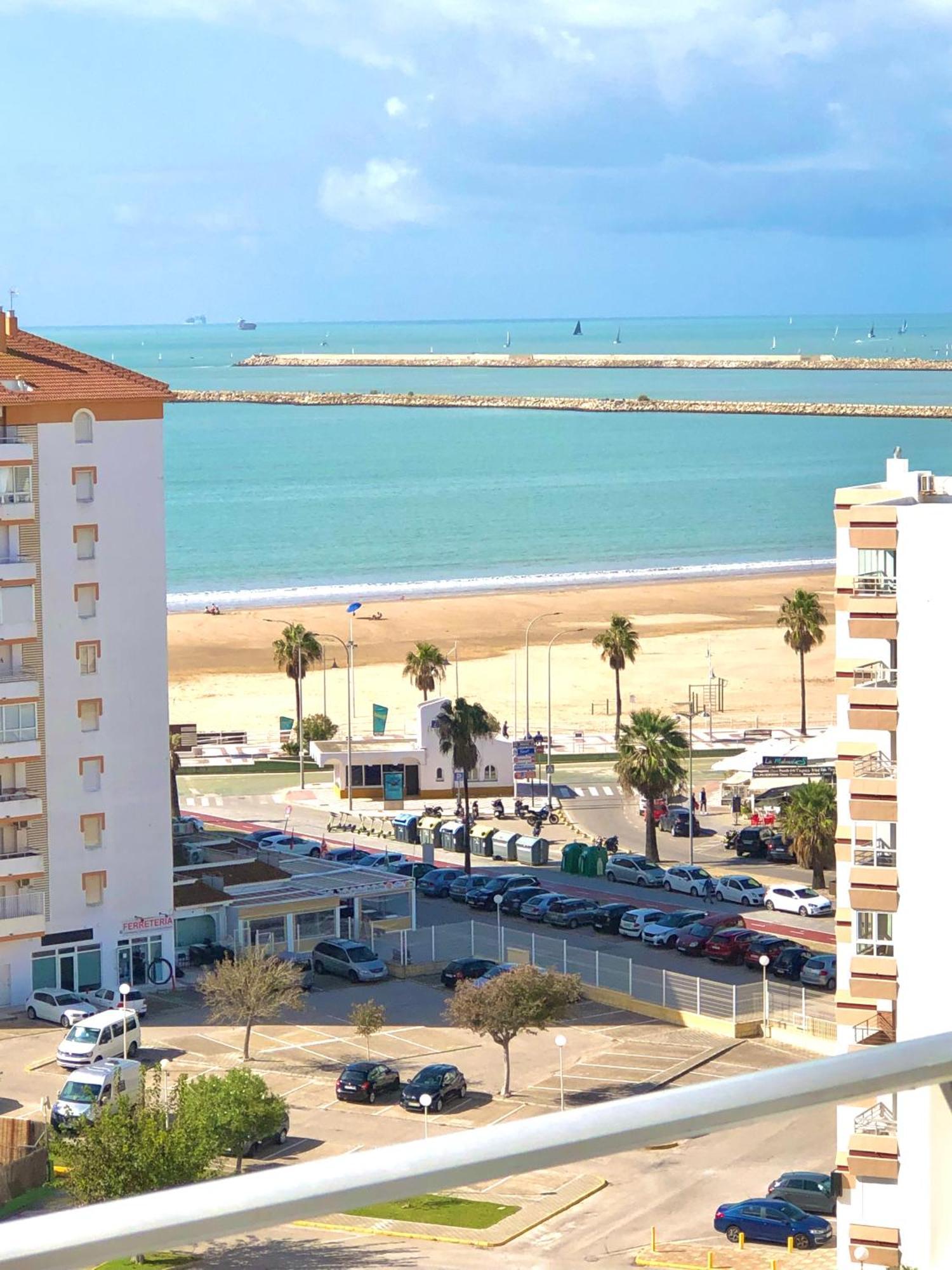Frente Al Mar, Preciosas Vistas, Piscinas , Valdelagrana El Puerto de Santa Maria Exterior foto